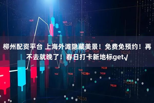 柳州配资平台 上海外滩隐藏美景！免费免预约！再不去就晚了！春日打卡新地标get√